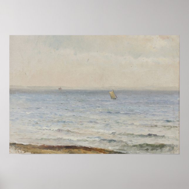 The Sound – View from Ven (1892) Poster (Front)