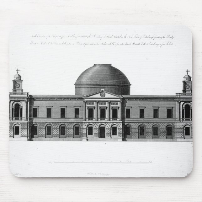 The South Elevation of Register House, Mouse Pad (Front)