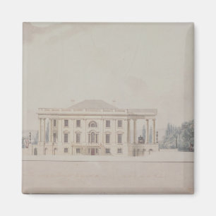 The South Portico of the President's House, 1807 Magnet