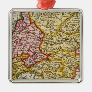 The southeast part of Germany Metal Tree Decoration