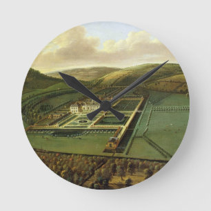 The Southeast Prospect of Hampton Court, Herefords Round Clock
