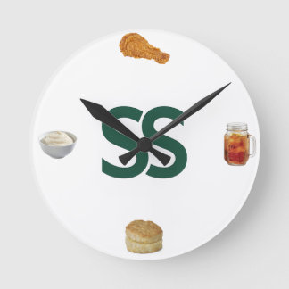 The Southern Wall Clock. Round Clock