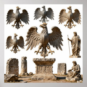 The Sovereign Eagle Altar Piece Poster