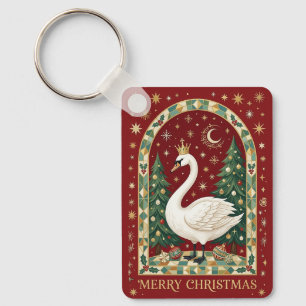 The Sovereign Swan’s Noel Key Ring