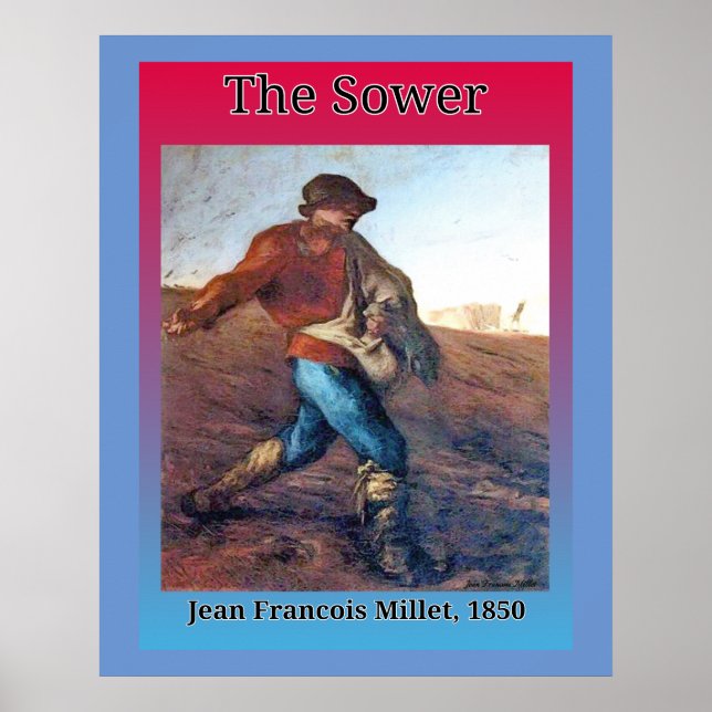 The Sower 1850 poster (Front)