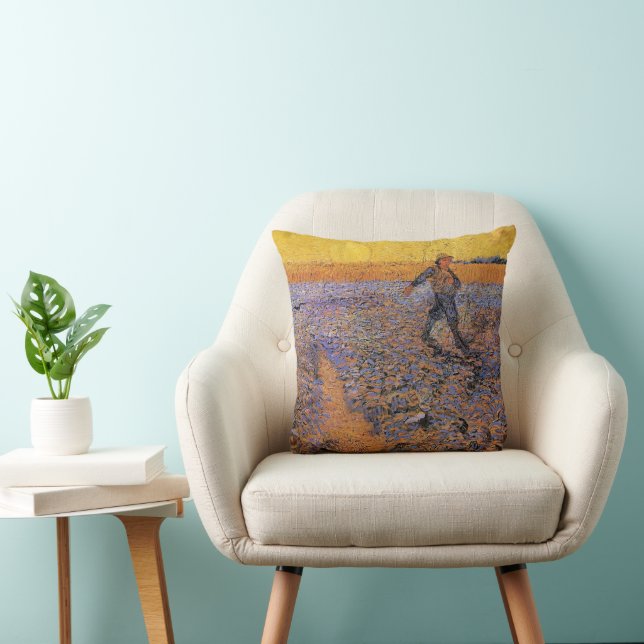 The Sower by Vincent van Gogh Cushion (Chair)