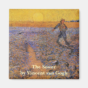 The Sower by Vincent van Gogh Magnet