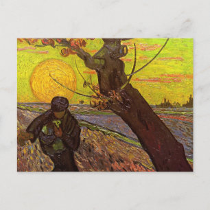 The Sower by Vincent van Gogh Postcard