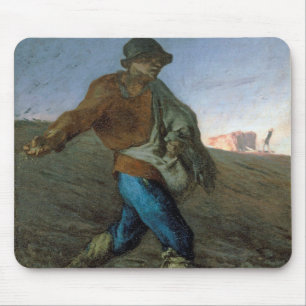 The Sower, Jean-Francois Millet Mouse Pad