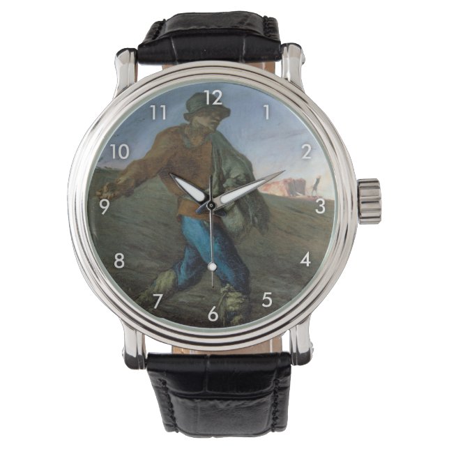 The Sower, Jean-Francois Millet Watch (Front)