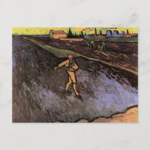 The Sower: Outskirts of Arles by Vincent van Gogh Postcard