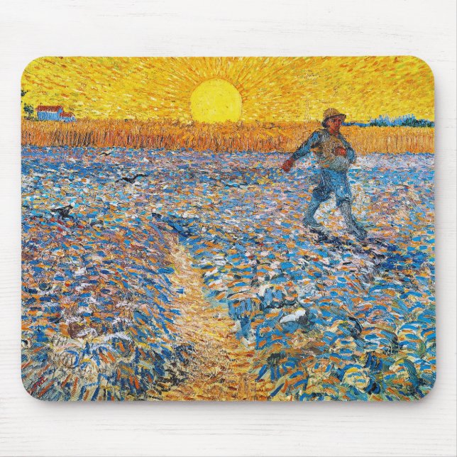 The Sower, Van Gogh Mouse Pad (Front)