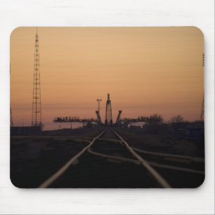 The Soyuz launch pad Mouse Pad
