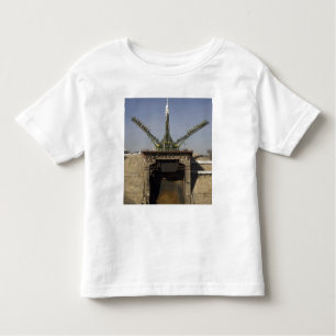 The Soyuz rocket is erected into position 3 Toddler T-Shirt