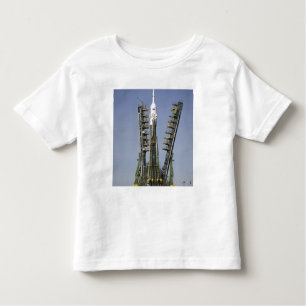 The Soyuz rocket is erected into position 4 Toddler T-Shirt
