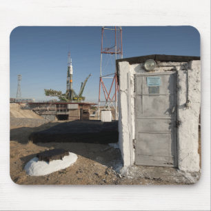 The Soyuz rocket shortly after arrival 2 Mouse Pad