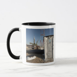 The Soyuz rocket shortly after arrival 2 Mug
