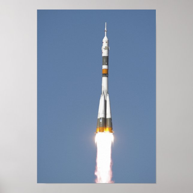 The Soyuz TMA-12 spacecraft Poster (Front)