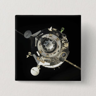 The Soyuz TMA-17 spacecraft 15 Cm Square Badge
