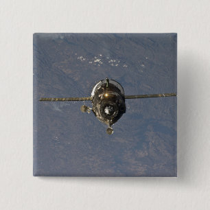 The Soyuz TMA-19 spacecraft 2 15 Cm Square Badge