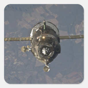 The Soyuz TMA-19 spacecraft 3 Square Sticker