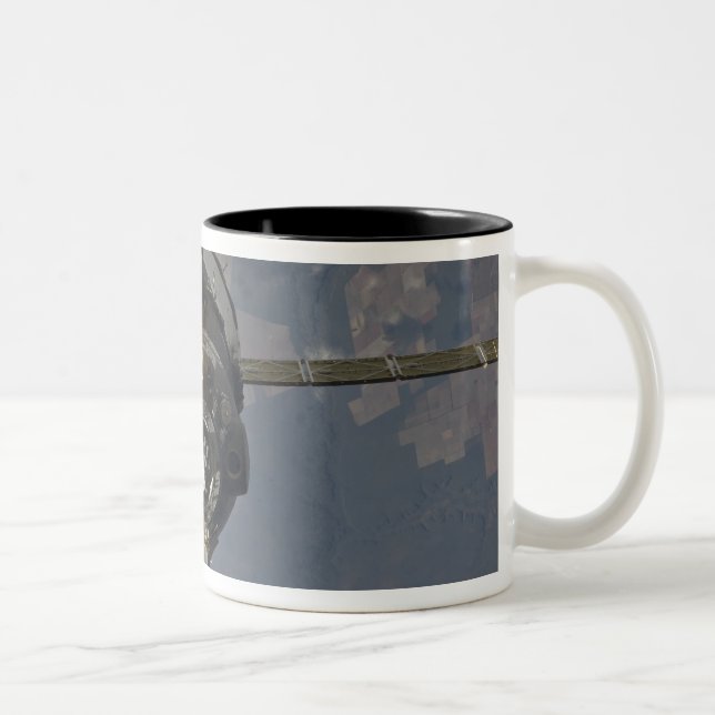 The Soyuz TMA-19 spacecraft 3 Two-Tone Coffee Mug (Right)