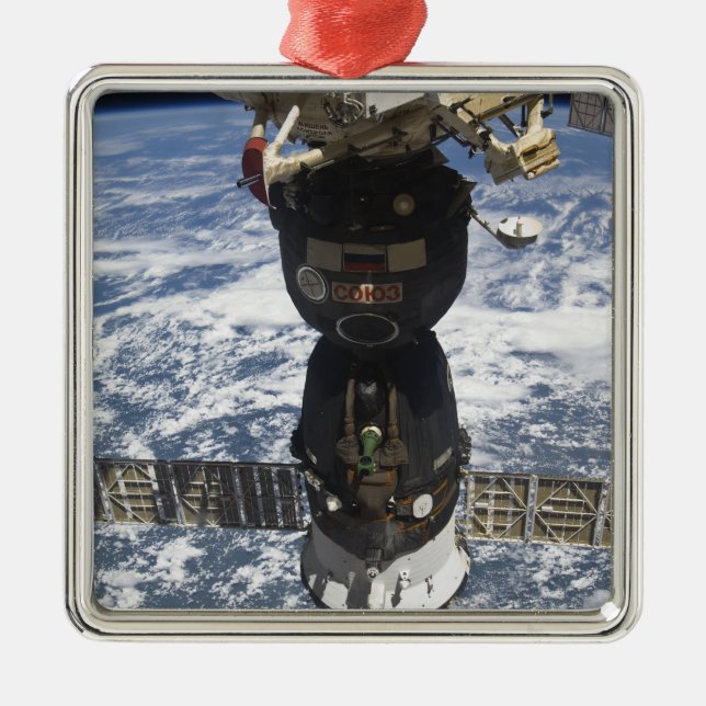 The Soyuz TMA-19 spacecraft Metal Tree Decoration (Front)