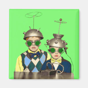 the Space Cadet Brothers Magnet
