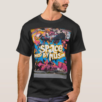 The space moved by music T-Shirt