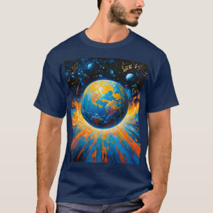 the space moved by music T-Shirt