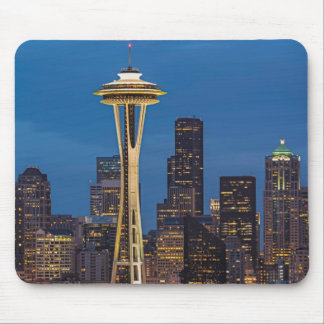 The Space Needle and downtown Seattle Mouse Pad