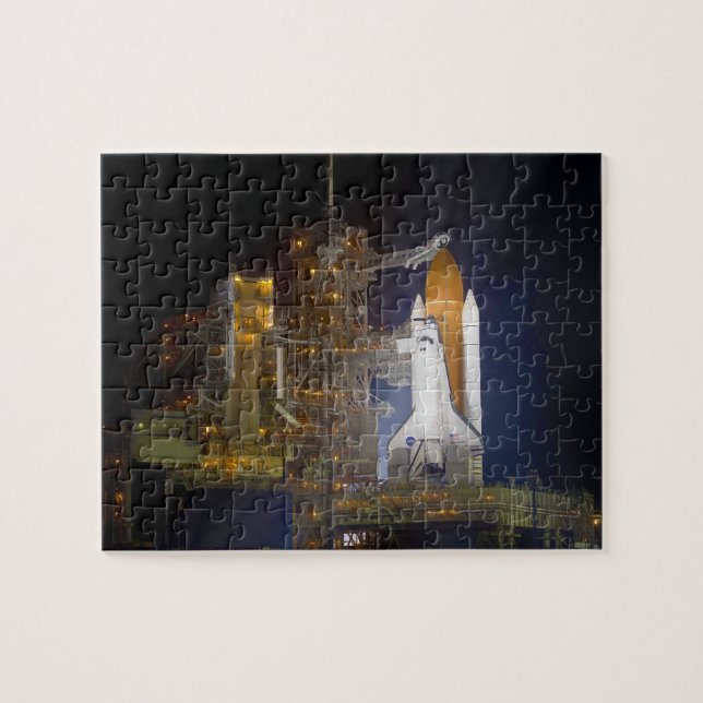 The Space Shuttle Discovery at Launch Pad 39A Jigsaw Puzzle (Horizontal)