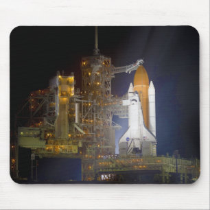 The Space Shuttle Discovery at Launch Pad 39A Mouse Pad