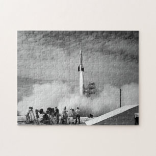 The Space Shuttle Riding Piggyback Jigsaw Puzzle