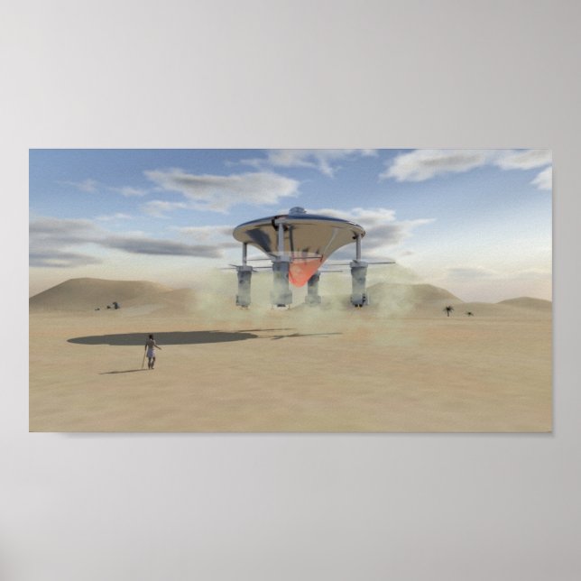 The Spaceships of Ezekiel Poster (Front)