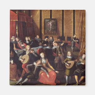 The Spanish Concert or, The Gallant Rest Magnet