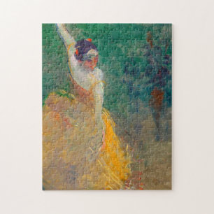 The Spanish Dancer By Henri De Toulouse Lautrec Jigsaw Puzzle