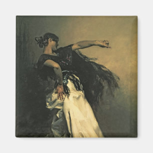 The Spanish Dancer, study for 'El Jaleo', 1882 Magnet