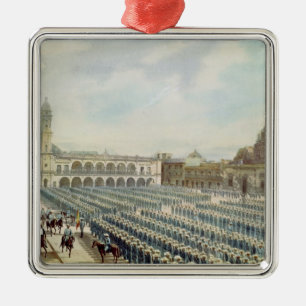 The Spanish Expeditionary Corps in Vera Cruz Metal Tree Decoration