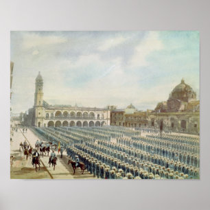 The Spanish Expeditionary Corps in Vera Cruz Poster