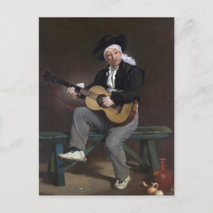 The Spanish Singer - Édouard Manet Postcard
