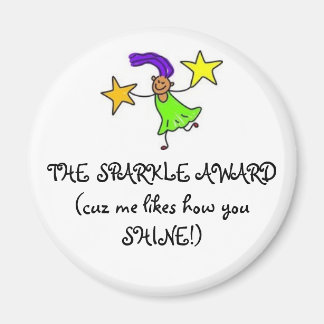 THE SPARKLE AWARD(cuz me likes how y... Magnet