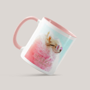 The Sparkle   Personalised Pet Influencer Mug