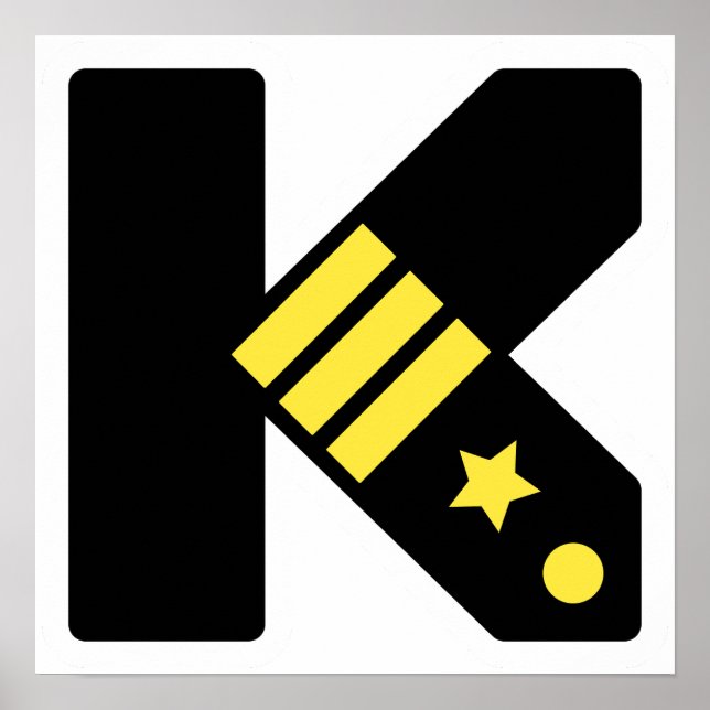 The Special K – Custom Typography Poster (Front)