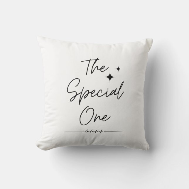 The Special One Cushion (Front)