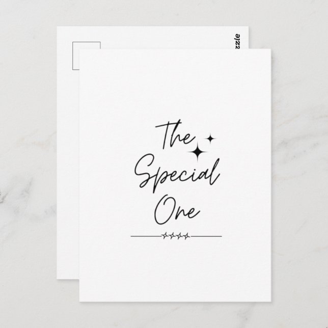 The Special One Postcard (Front/Back)