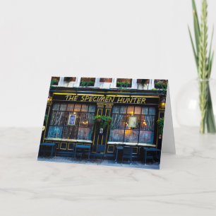 The Specimen Hunter Pub  Card