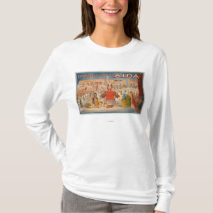 The Spectacle Aida Theatrical Poster T-Shirt