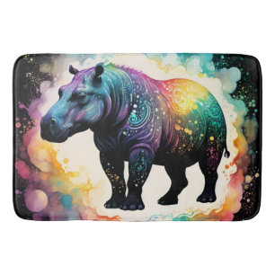 The Spectral Hippo: A Holographic Journey Bath Mat
