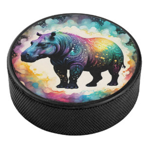 The Spectral Hippo: A Holographic Journey Hockey Puck